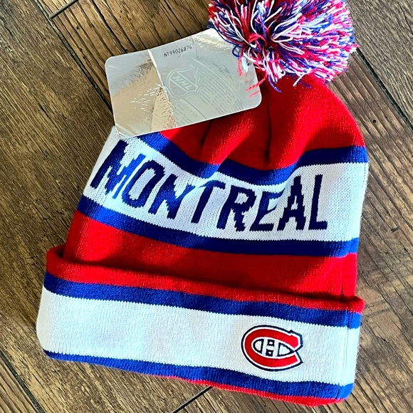 NHL Other - MONTREAL CANADIENS POM POM TOQUE - NEW - One Size - NHL LICENSED